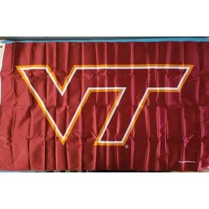 Virginia Tech Hokies NCAA Football Flag 3x5 Ft W/ Grommets